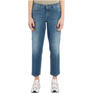Don The Fuller, Jeans, Dames, Blauw, W25, Denim, Cropped Jeans