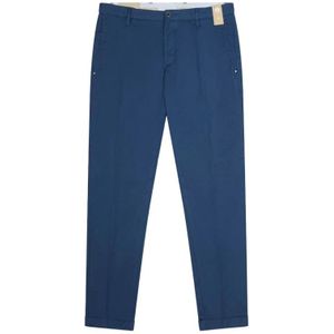 At.P.Co, Broeken, Heren, Blauw, M, Katoen, Blauwe Katoenen Chino Broek