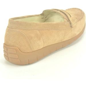 Waldläufer, Schoenen, Dames, Bruin, 34 1/2 EU, Suède, Kameel Suède Moccasin