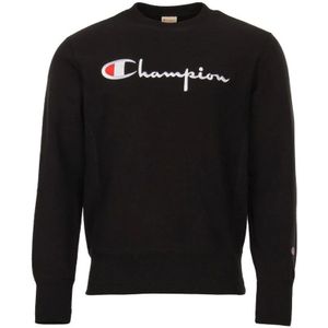 Champion, Sweatshirts & Hoodies, Heren, Zwart, 2Xl, Katoen, Capuchontrui