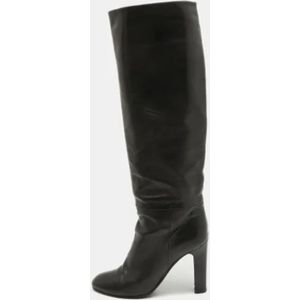 Tom Ford Pre-owned, Pre-owned, Dames, Zwart, 38 EU, Pre-owned Leather boots