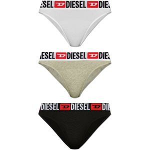 Diesel, Ondergoed, Dames, Veelkleurig, 2Xs, Katoen, Driepak slips Ufpn-Panties-Td-Threepack