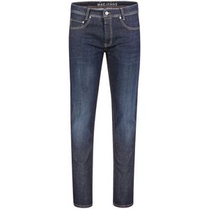 Mac, Jeans, Heren, Blauw, W36 L34, Denim, Donkerblauwe Denim 5-Pocket Broek