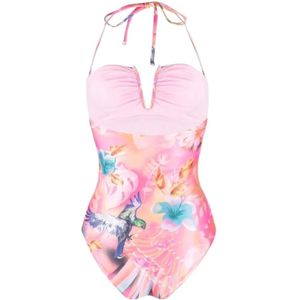 Moschino, Badkleding, Dames, Veelkleurig, XS, Stijlvol badpak