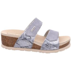 Rohde, Flat Sandalen Blauw, Dames, Maat:39 EU