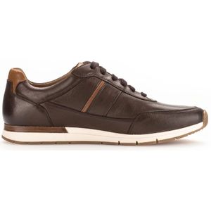 Gabor, leren heren sneakers Bruin, Heren, Maat:40 1/2 EU