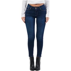 Fracomina, Jeans, Dames, Blauw, W29, Denim, Blauwe Denim Jeans