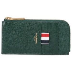 Thom Browne, Accessoires, Heren, Groen, ONE Size, Wallets Cardholders