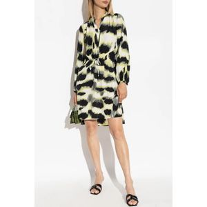 Diane Von Furstenberg, Kleedjes, Dames, Veelkleurig, S, Gestreepte Jurk