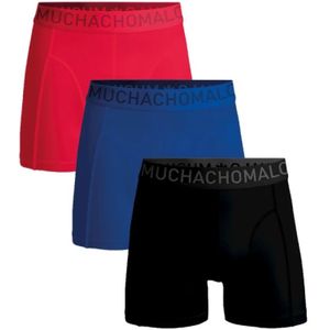Muchachomalo, Microfiber Boxershorts - 3-Pack Veelkleurig, Heren, Maat:M
