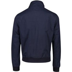 Gant, Jassen, Heren, Blauw, M, Katoen, Donkerblauw Bomberjack