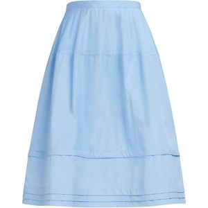 Marni, Midi Skirts Blauw, Dames, Maat:S