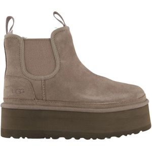 Ugg, Schoenen, Dames, Grijs, 40 EU, Neumel Platform Chelsea Laarzen