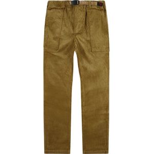 Gramicci, Wijde Corduroy Broek Beige, Heren, Maat:M