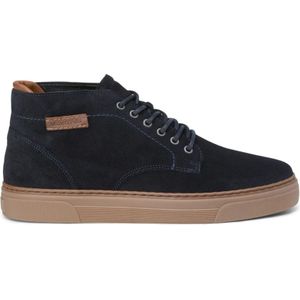 Marc O'Polo, Schoenen, Heren, Blauw, 45 EU, Leer, Enkellaars met vetersluiting