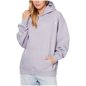 Calvin Klein, Urban Photoprint Hoodie Paars, Dames, Maat:M