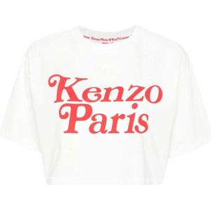 Kenzo, T-Shirts Wit, Dames, Maat:S