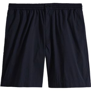 Aspesi, Korte broeken, Heren, Blauw, L, Katoen, Blauwe Katoen Nylon Bermuda Shorts
