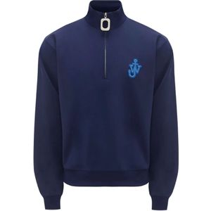 JW Anderson, Sweatshirts & Hoodies, Heren, Blauw, XL, Sweatshirts