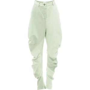 JW Anderson, Verdraaide Groene Broek Groen, Dames, Maat:S