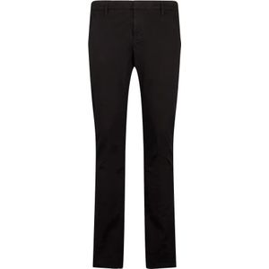 Dondup, Broeken, Heren, Zwart, W40, Gaubert Skinny Broeken