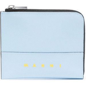 Marni, Accessoires, Heren, Blauw, ONE Size, Wallets Cardholders