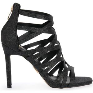 Laura Biagiotti, Sandalen Zwart, Dames, Maat:37 EU