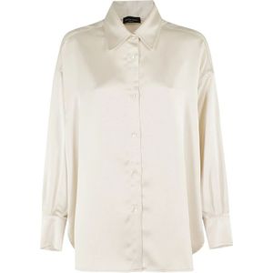 Roberto Collina, Blouses & Shirts, Dames, Beige, S, Stijlvolle Shirt voor Mannen