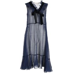 Chloé Pre-owned, Pre-owned, Dames, Blauw, L, Polyester, Pre-owned Polyester dresses