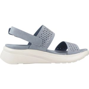 Xti, Flat Sandalen Blauw, Dames, Maat:40 EU