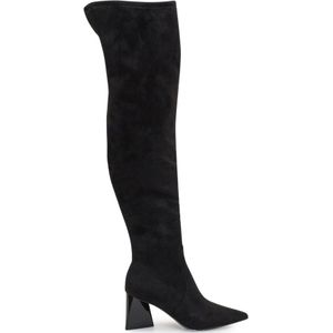 Steve Madden, Overknee laarzen Zwart, Dames, Maat:36 EU