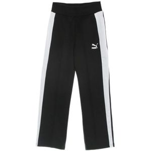 Puma, lichtgewicht tracksuit broek Zwart, Dames, Maat:S