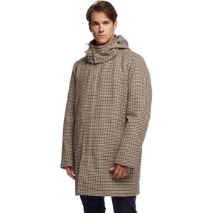 Brooks Brothers, Mantels, Heren, Beige, L, Wol, 3-in-1 Italiaanse wollen parka