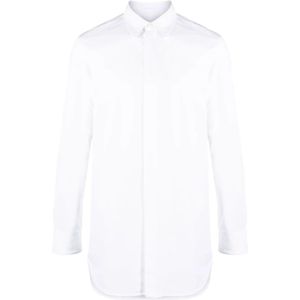 Jil Sander, Witte Shirt met Zachte Pasvorm Wit, Heren, Maat:2XL