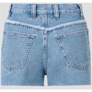 A.p.c., Korte broeken, Dames, Blauw, S, Denim, Denim Shorts