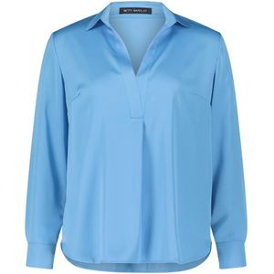 Betty Barclay, Blouses & Shirts, Dames, Blauw, 2Xl, Blouses