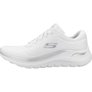 Skechers, Schoenen, Dames, Wit, 39 EU, Glowing Arch Fit Sneakers