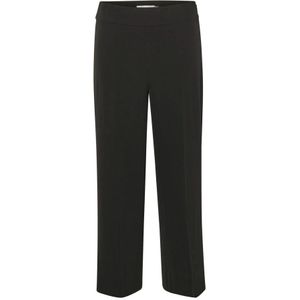 InWear, Stijlvolle Zwarte Culotte Broek 30104253 Zwart, Dames, Maat:S