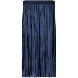 Roberto Collina, Midi Skirts Blauw, Dames, Maat:L