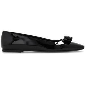 Salvatore Ferragamo, Ballets Zwart, Dames, Maat:39 EU