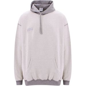 Vetements, Sweatshirts & Hoodies, Dames, Grijs, S, Katoen, Dameskleding Sweatshirts Grijs Ss 23