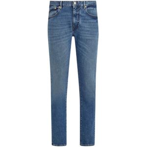 Belstaff, Jeans, Heren, Blauw, W33 L30, Denim, Vintage Tapered Jeans
