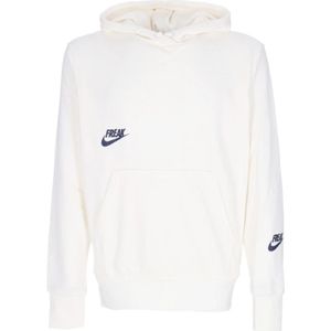 Nike, NBA Giannis Hoodie - Lichtgewicht Streetwear Beige, Heren, Maat:L