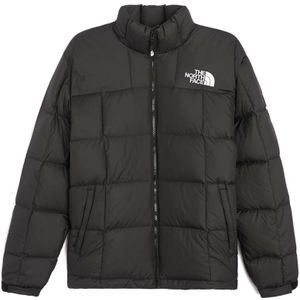 The North Face, Jassen, Heren, Zwart, 2Xl, Zwarte Heren Donsjas Logo Print