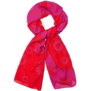 Desigual, Accessoires, Dames, Rood, ONE Size, Winter Scarves