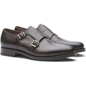 Lottusse, Schoenen, Heren, Bruin, 40 EU, Leer, Premium Monk Premium