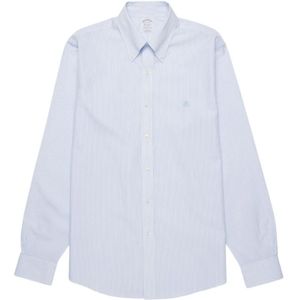 Brooks Brothers, Overhemden, Heren, Blauw, M, Katoen, Shirts