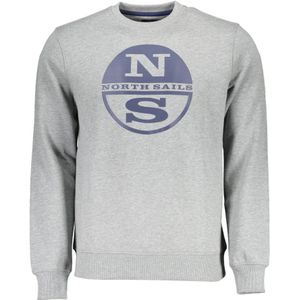 North Sails, Truien, Heren, Grijs, L, Sweatshirt