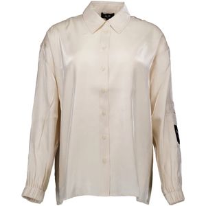 Alix The Label, Blouses & Shirts, Dames, Beige, L, blouses ecru