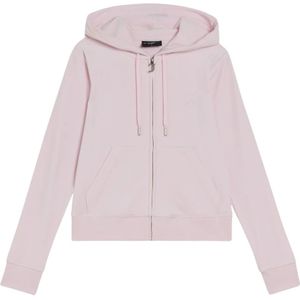 Juicy Couture, Sweatshirts & Hoodies, Dames, Roze, L, Zip-throughs